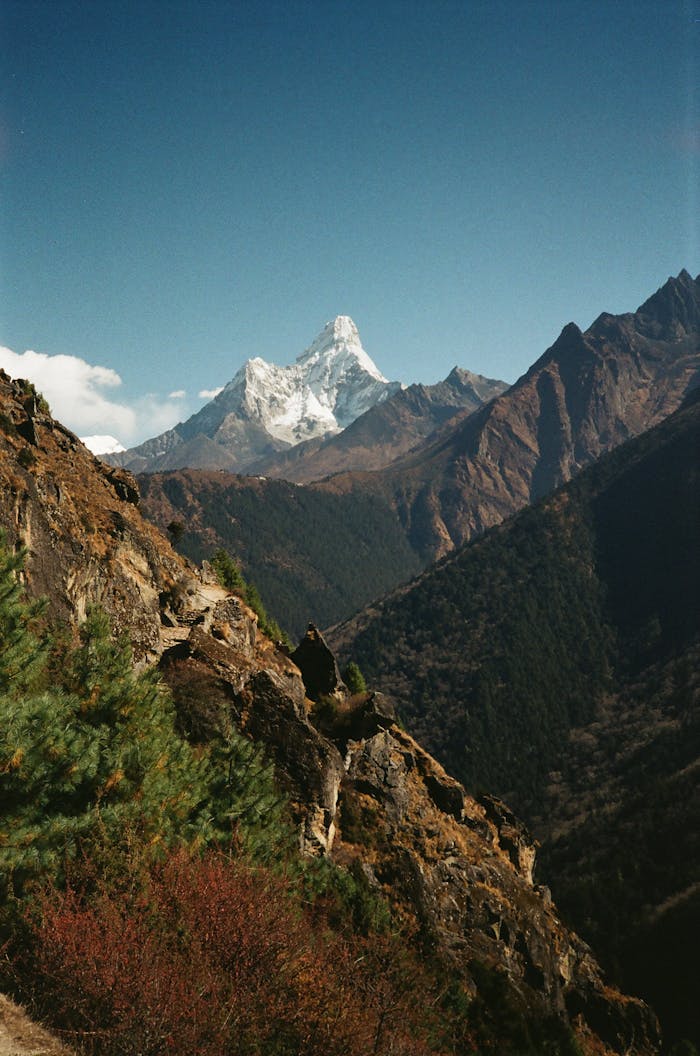 Scenic View of Mountains